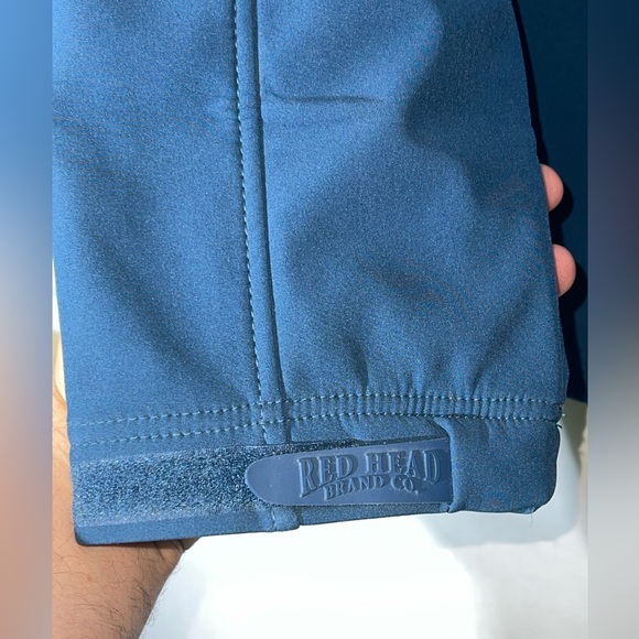 Super Nice Redhead Brand co Men's Jacket Size 2XL Full Zip up Blue - Picture 6 of 13